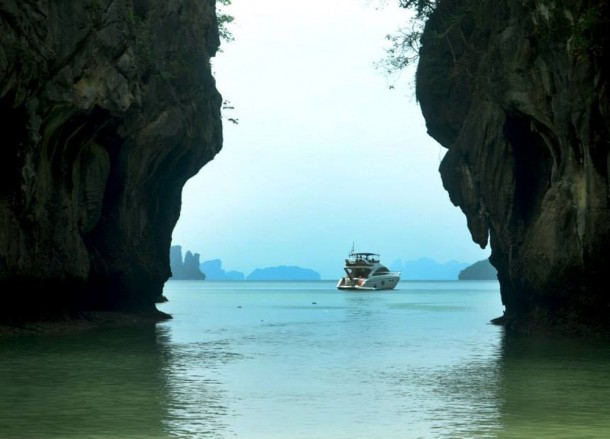 Exit From Koh Hong, Snorkelling and Island Hopping in Phang-Nga, Koh Yao Yai Thailand