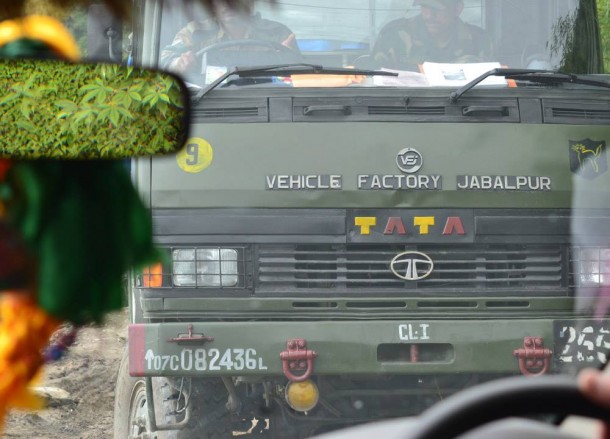 Lorries in the Himalayas, Gangtok to Changu Lake, Low Season, Sikkim