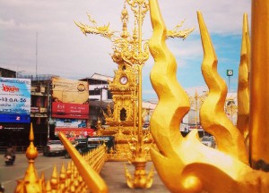 Golden Clock Tower Golden Clock Tower, Top 10 Chiang Rai Attractions Thailand