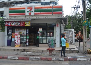 Electricity Out at Local 7/11, Suriving Power Outages in Bangkok