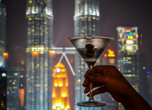 Best Views of Petronas Towers, Bar Cocktails Drinks