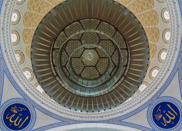 Decorative Roof, Mosques in Kuala Lumpur Malaysia