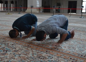 Muslim Prayers, Mosques in Kuala Lumpur Malaysia