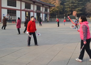 Tai Chi Softball, Activities in Local Parks in China Local Life
