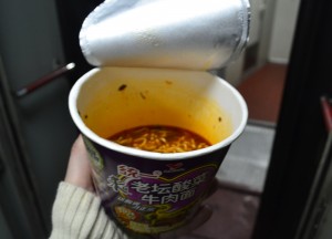 Chinese Pot Noodles, Long Distance Travel in China Beginners