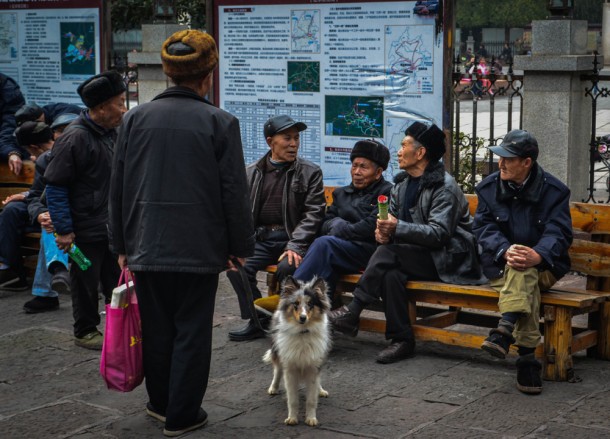 Old People, Zhangjiajie to Fenghuang, Phoenix Ancient City