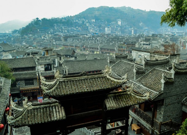 Hilltop Views, Zhangjiajie to Fenghuang, Phoenix Ancient City
