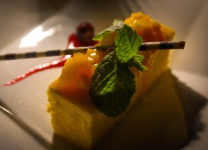 Dessert Menu at Vertigo Rooftop Restaurant Bangkok Moon Bar
