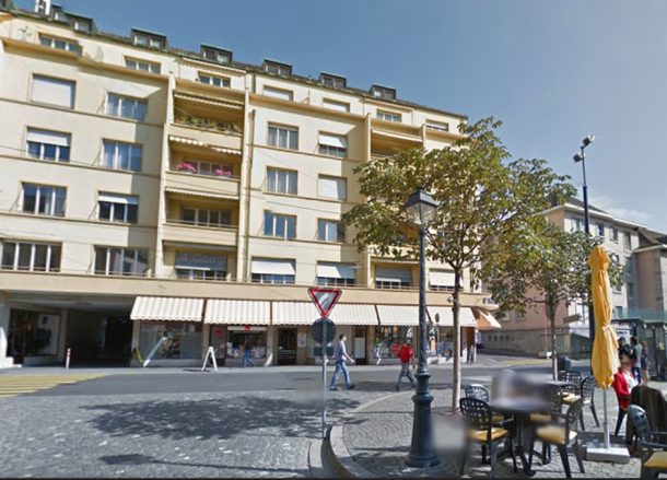 Town Hall Vevey, Rear-Ended by a Cyclist at Lake Geneva, and the Giant Fork