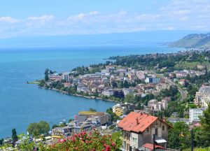 Views from Above, Rear-Ended by a Cyclist at Lake Geneva, and the Giant Fork