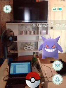 Halloween Gengar, Playing Pokemon in Bangkok Thailand Traveller Expat Pokemon Go Game