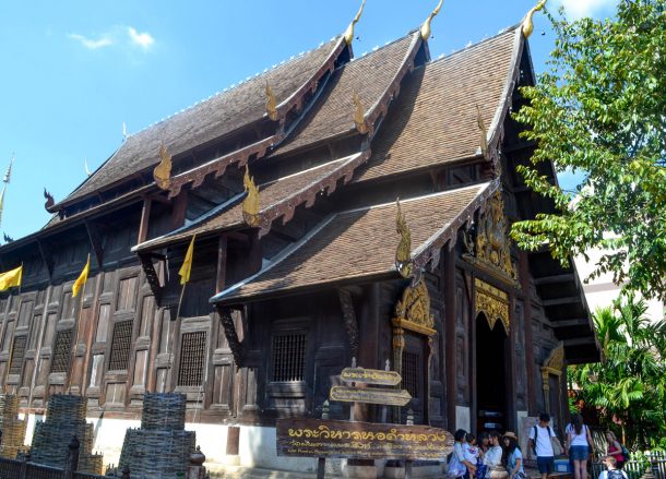 Temple Hall, Wat Phan Tao Best Temples in Chiang Mai Old City