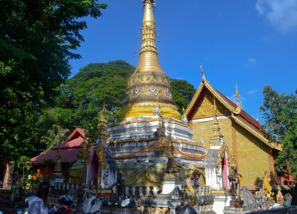 Chedi Stupa, Wat Chaimongkol Best Temples in Chiang Mai Old City