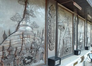Walls of Wat Muen San Best Temples in Chiang Mai Old City