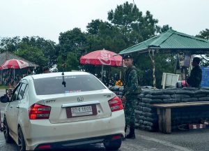 Border Security, Driving to Doi Angkhang from Chiang Mai