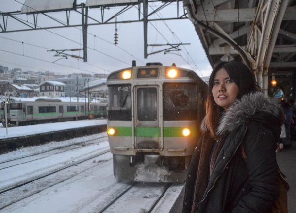 Fanfan Wilson, JR Japan Rail Pass Travel in Winter February Snow