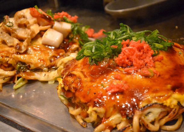 Hiroshima Okonomiyaki, JR Japan Rail Pass Travel in Winter February Snow