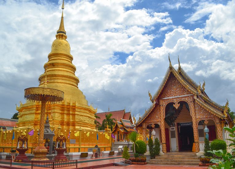 Wat Phra That Hariphunchai, Lamphun Province, Road Trips in Northern Thailand Chiang Mai