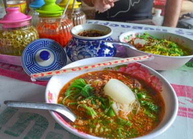 Chinese and Asian Food Road Trips in Northern Thailand 