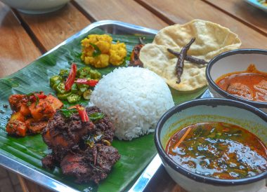 Banana leaf, Malaysian Food Street, Resorts World Genting