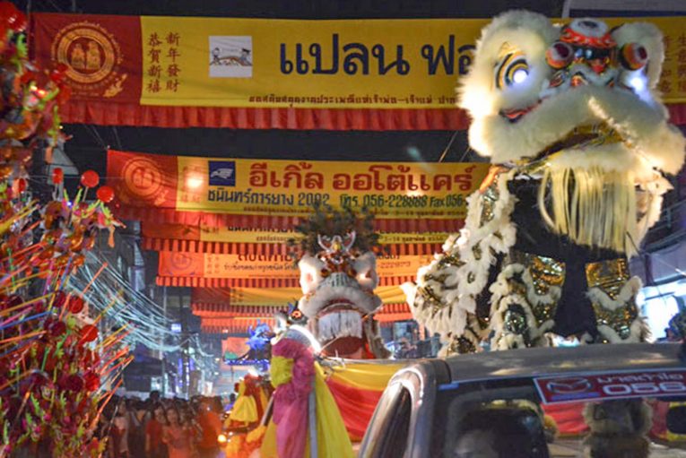 Dragons, Pak Nam Pho Chinese Festival Nakhon Sawan, Southeast Asia