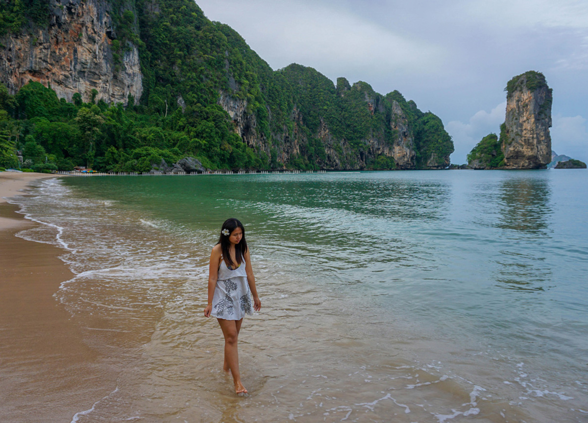 Private Beach at Centara Grand Resort and Villas Ao Nang Krabi Thailand