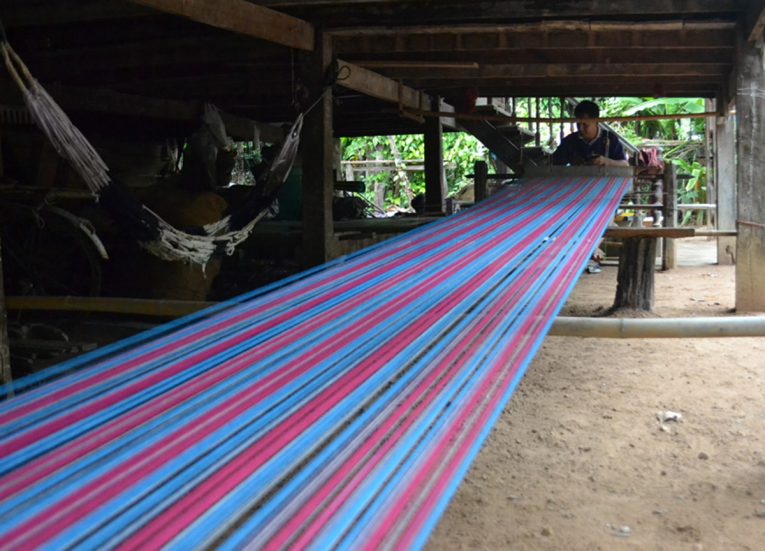Weaving Traditional Thai Silk Life in Rural Thailand Isaan