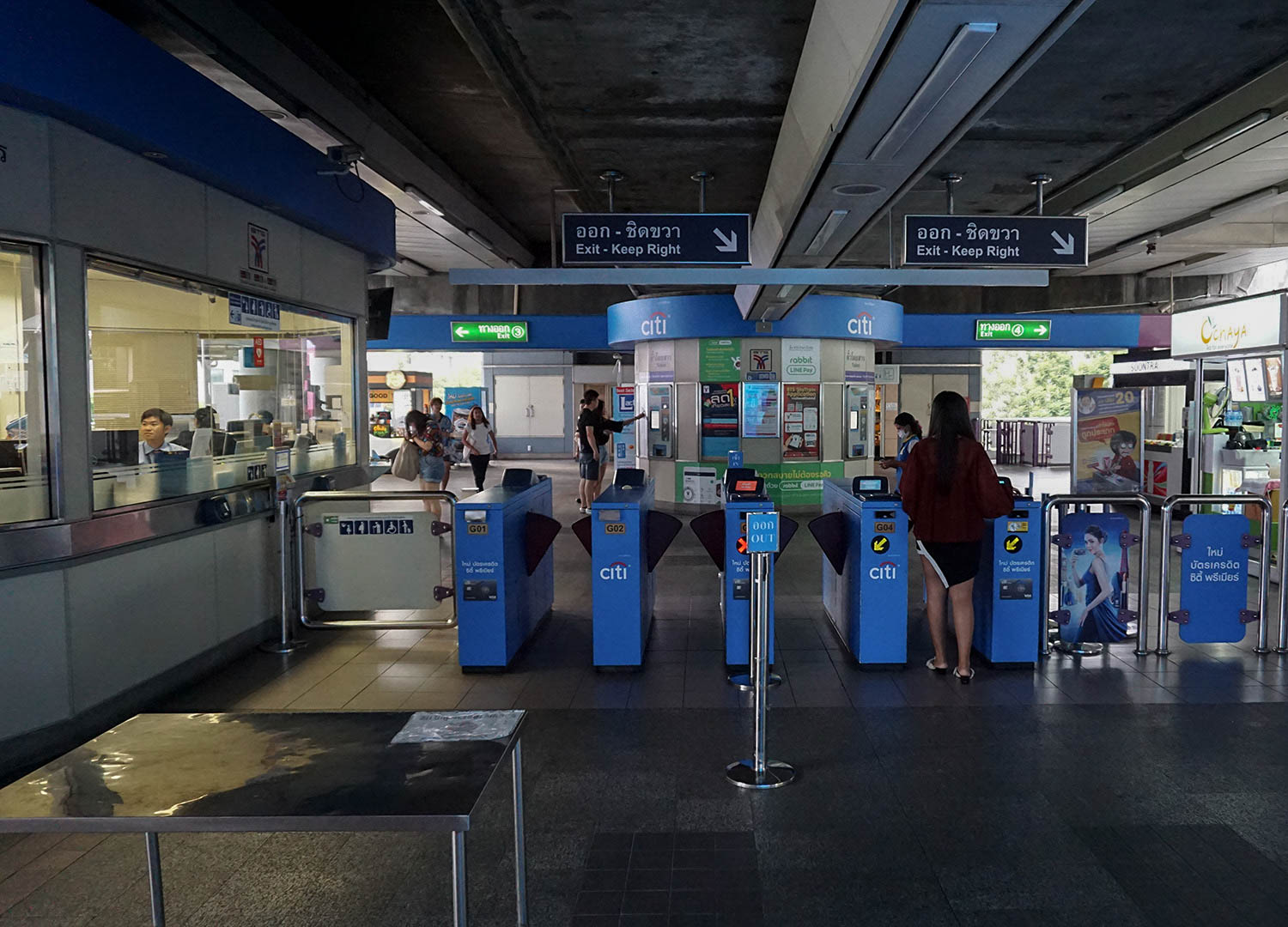 BTS Skytrain Stations in Bangkok Thailand (2)