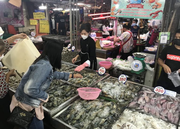 Central Market in Nang Rong Buriram Fresh Market