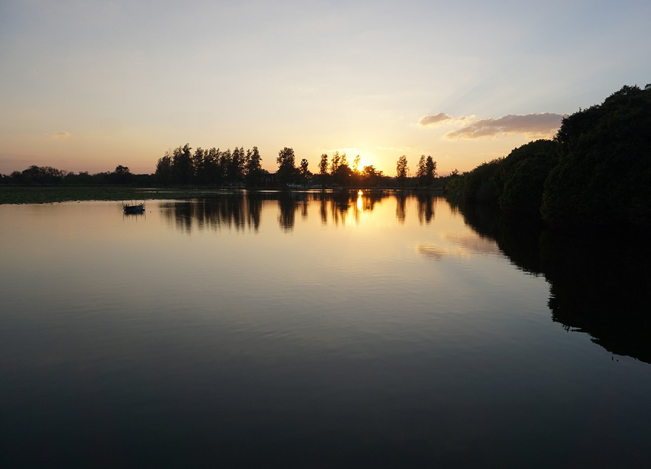 Nong Dta Mu Lake in Nang Rong Town Centre Buriram