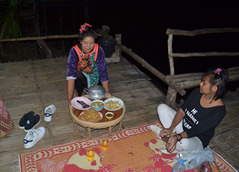 Traditional Dinner Sets at Homestays with Hill Tribes in Northern Thailand