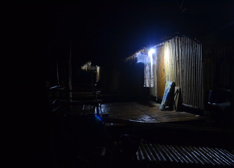 Pitch Black Darkness at Night Tim. Homestays with Hill Tribes in Northern Thailand