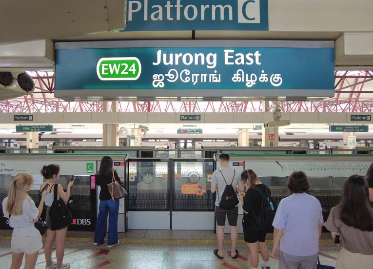 Jurong-East-Interchange-Station-travelling-from-Bangkok-to-Singapore-by-Train
