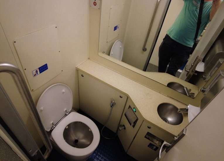 Toilets-onboard-Thai-Train-from-Bangkok-to-Singapore-by-Train