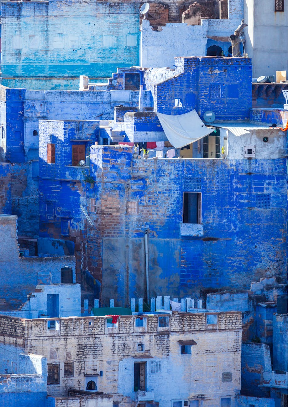 blue houses in jodhpur