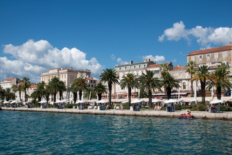 riva promenade in split